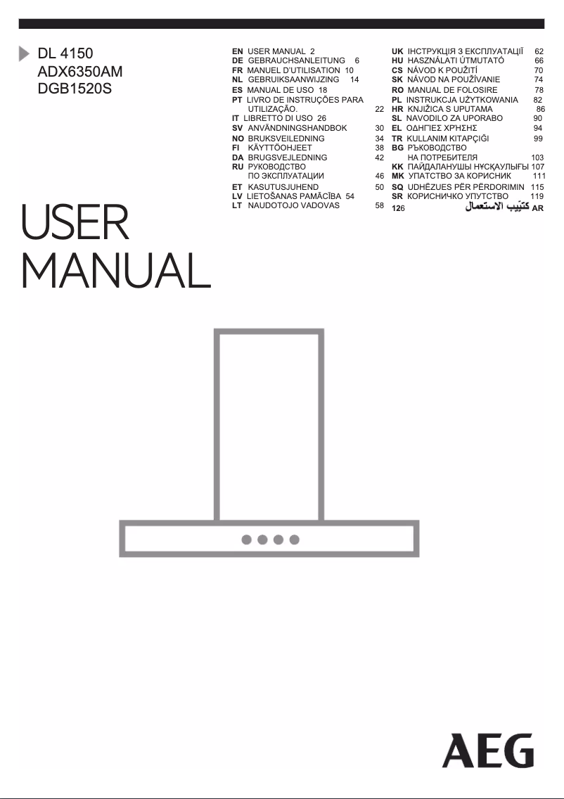 Image de la première page du manuel de l'appareil DL4150