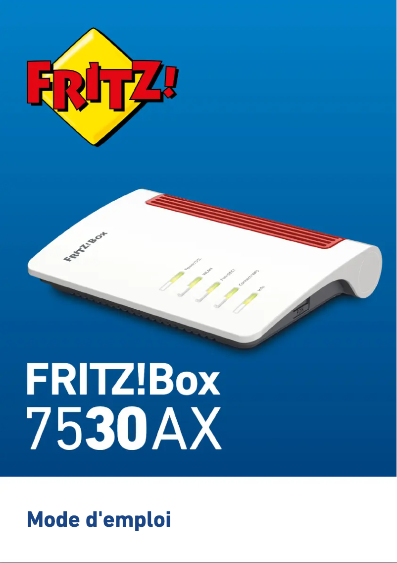 Página 1 del manual Manual de usuario AVM FRITZ!Box 7530 AX