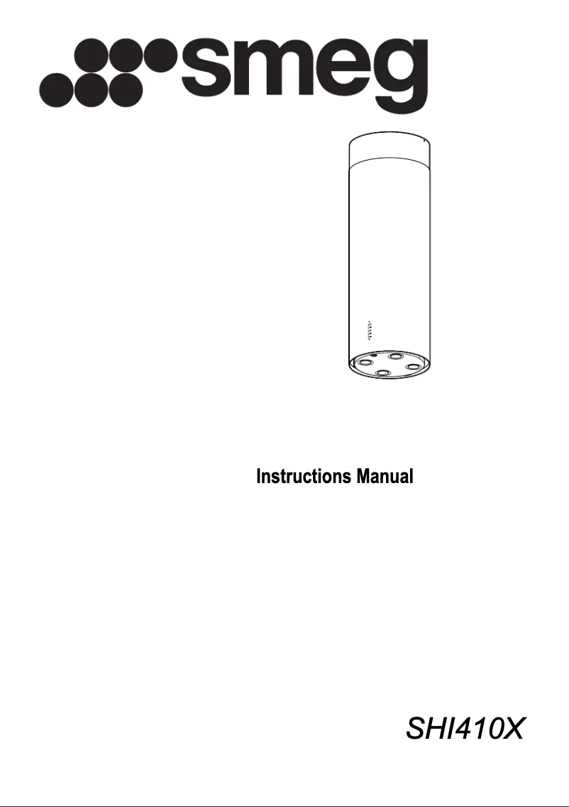 Page 1 de la notice Manuel utilisateur Smeg SHI410X