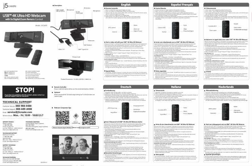 Página 1 del manual Manual de usuario j5create JVCU435