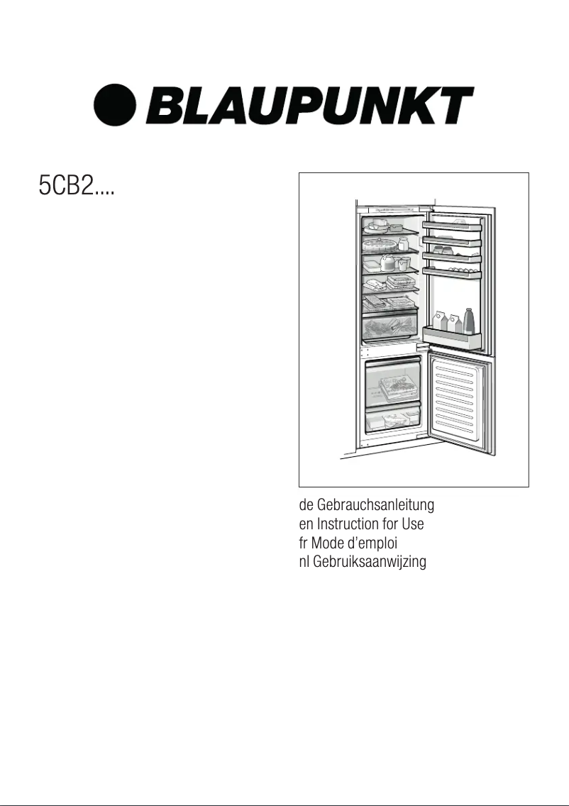 Página 1 del manual Manual de usuario Blaupunkt 5CB28730