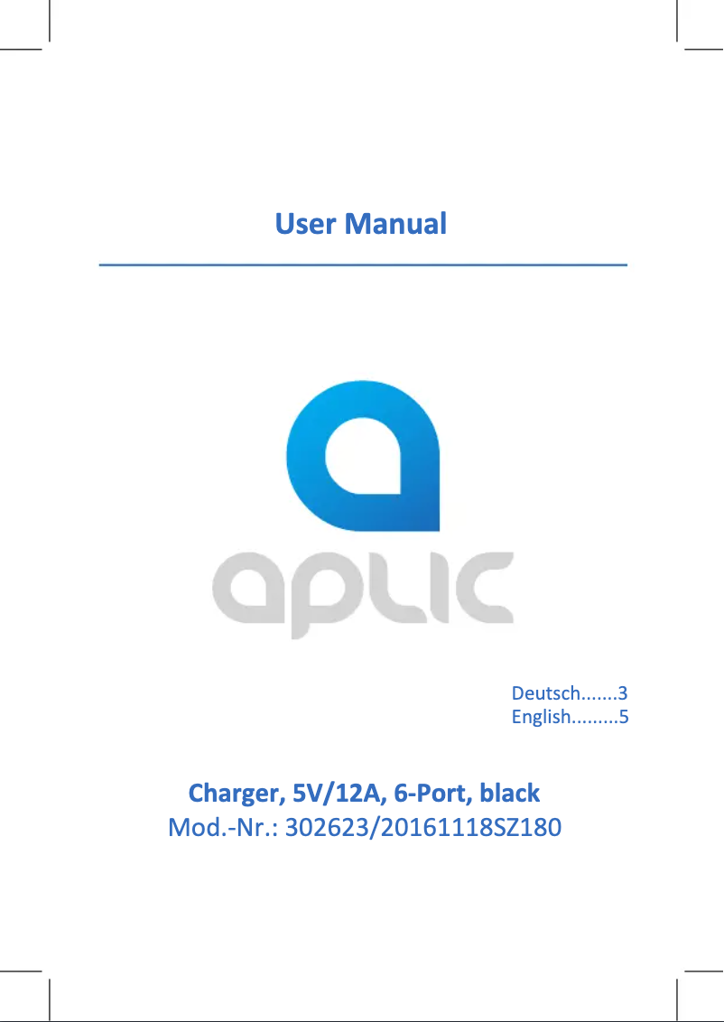 Imagen de la primera página del manual del dispositivo 302623