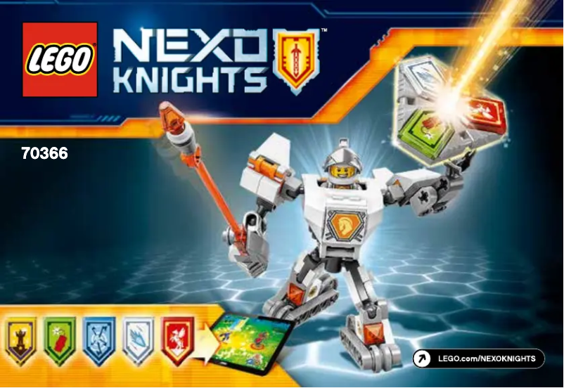 Page n°1 - Manuel utilisateur Lego Nexo Knights 70366