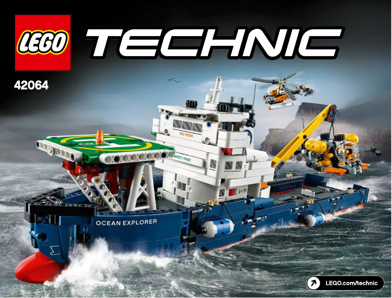 Page n°1 - Manuel utilisateur Lego Technic 42064
