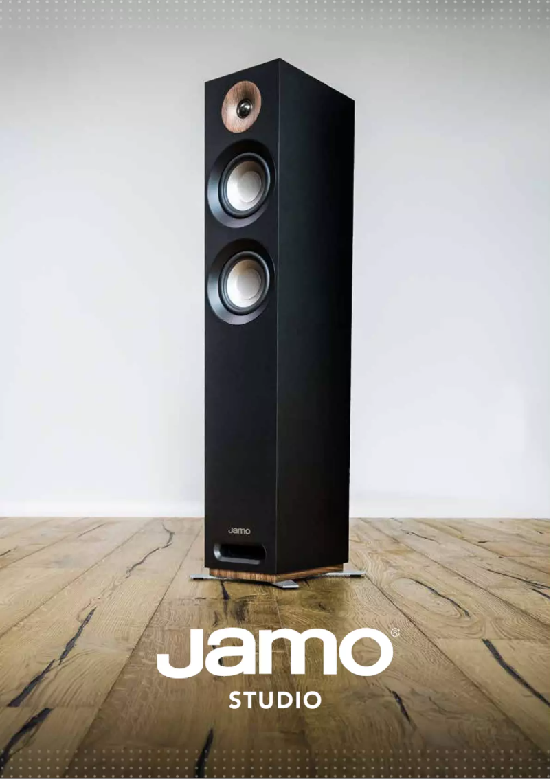 Page 1 de la notice Brochure Jamo Studio SB 36