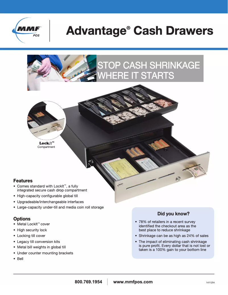 Image de la première page du manuel de l'appareil Advantage