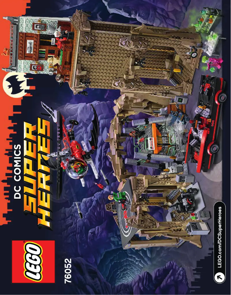Page 1 de la notice Manuel utilisateur Lego Dc 76052