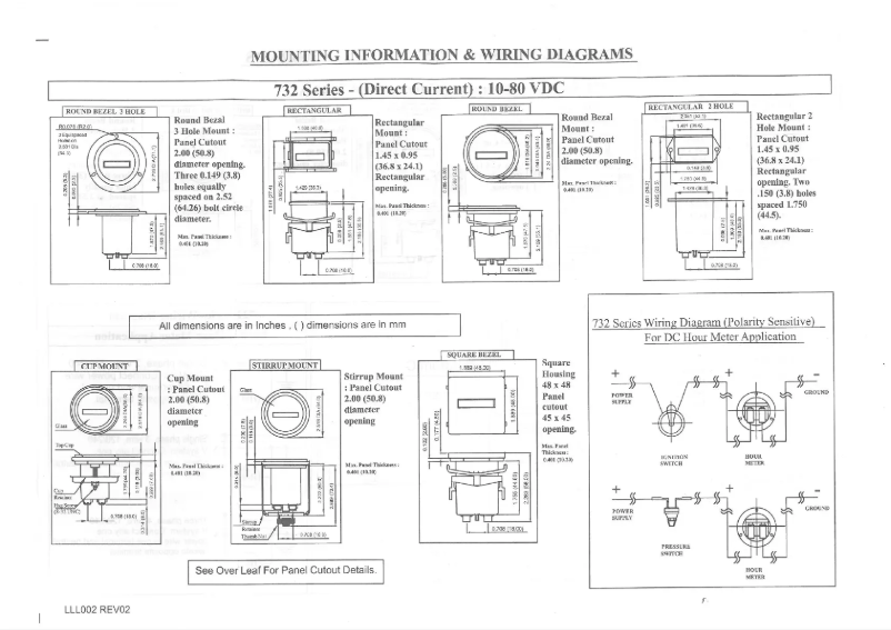 Imagen de la primera página del manual del dispositivo 732-0002