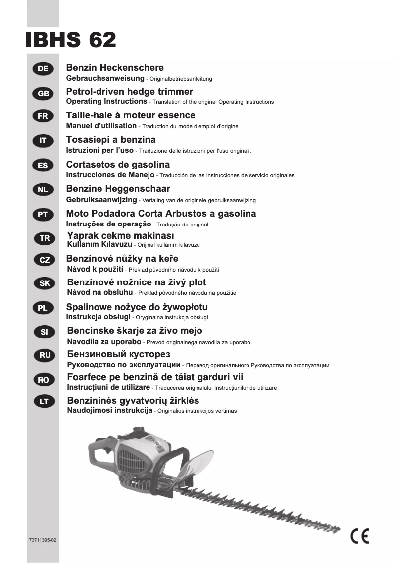 Page 1 de la notice Manuel utilisateur IKRA IBHS 62