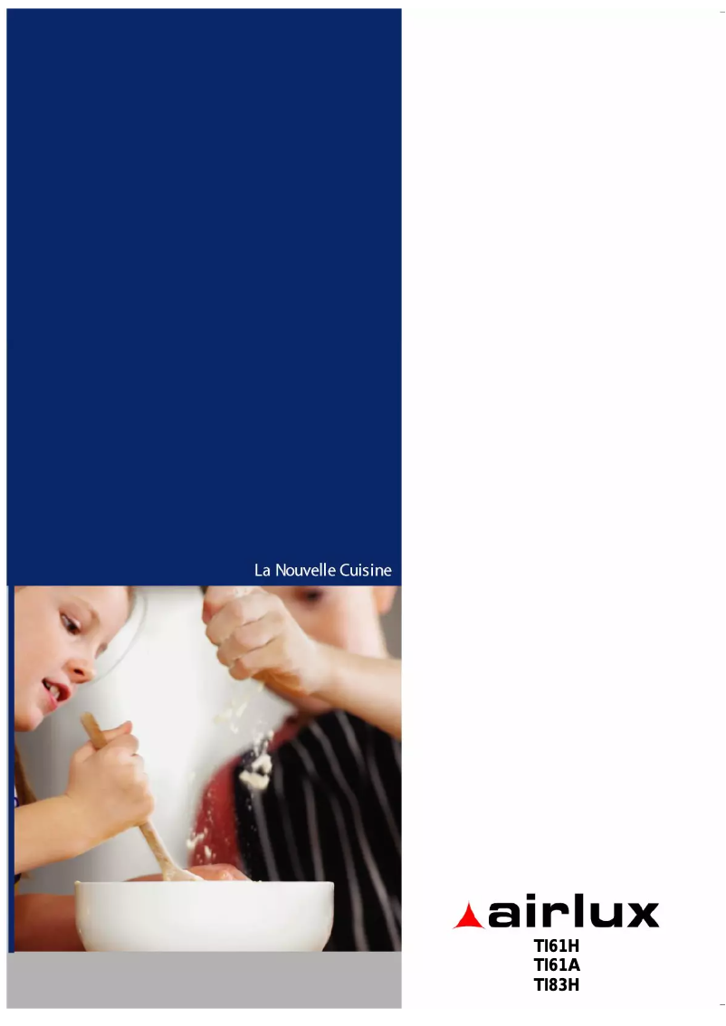 Page 1 de la notice Manuel utilisateur Airlux TI61H