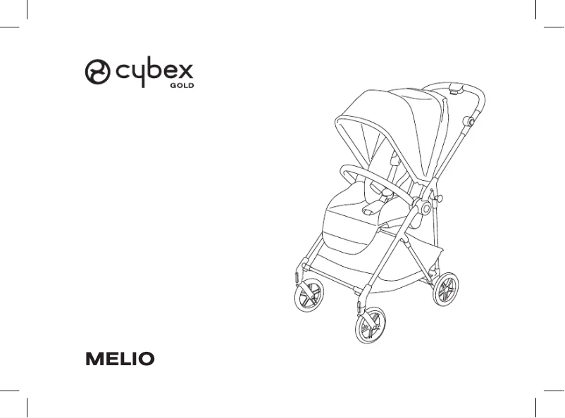 Page n°1 - Manuel utilisateur Cybex Melio 1