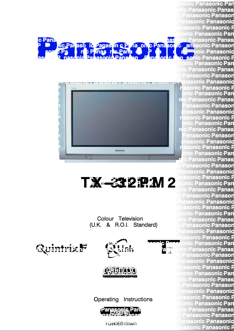 Image de la première page du manuel de l'appareil TX-32PM2