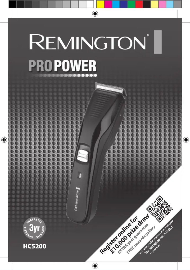 Page n°1 - Manuel utilisateur Remington HC5200