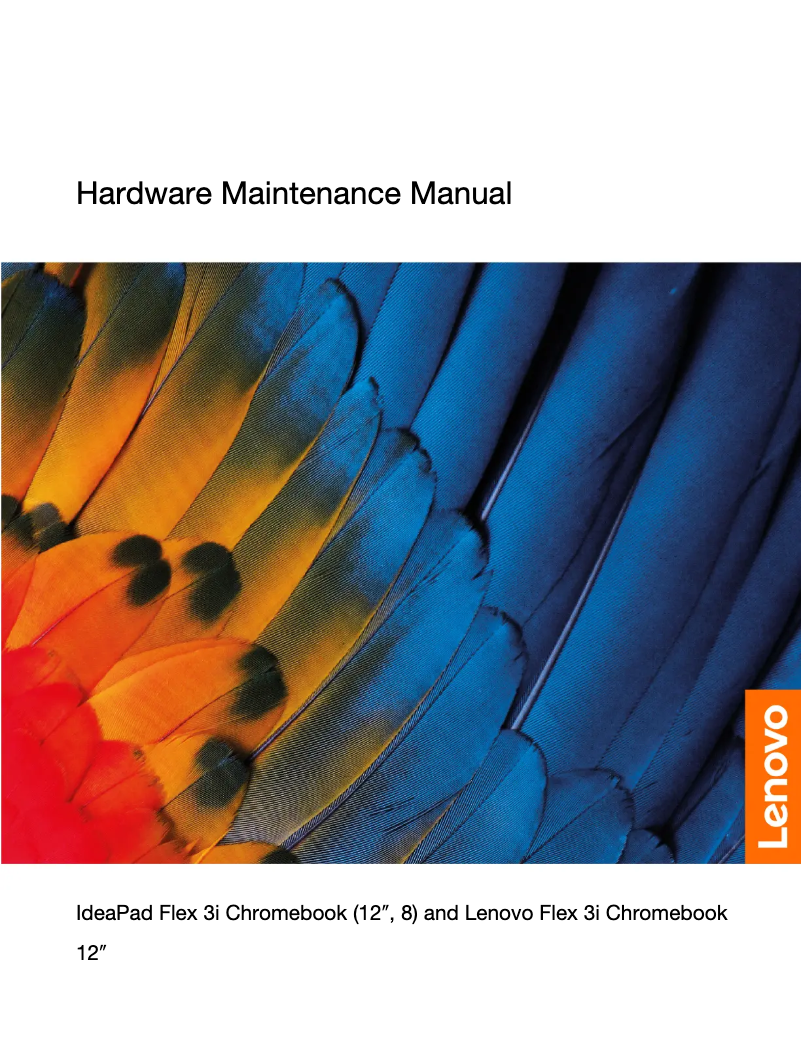 Page 1 de la notice Manuel utilisateur Lenovo IdeaPad Flex 3i Chromebook