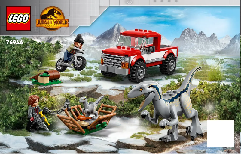 Página 1 del manual Manual de usuario Lego Jurassic World 76946