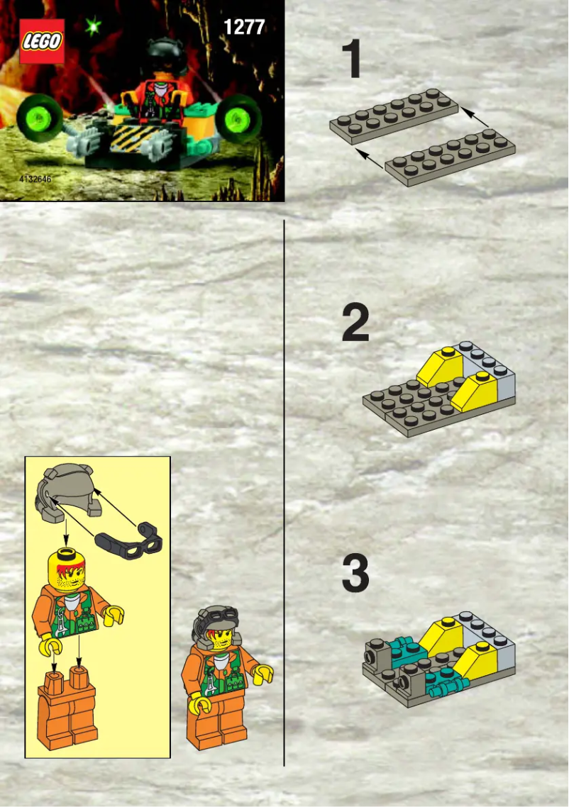 Page 1 de la notice Manuel utilisateur Lego HOVERCRAFT WITH ICE SAWS