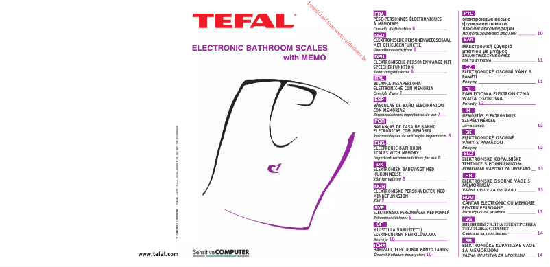 Page 1 de la notice Manuel utilisateur Tefal Atlantis PP3020