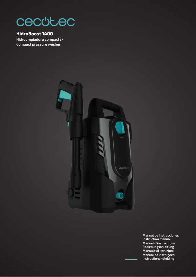 Page 1 de la notice Manuel utilisateur Cecotec HidroBoost 1400