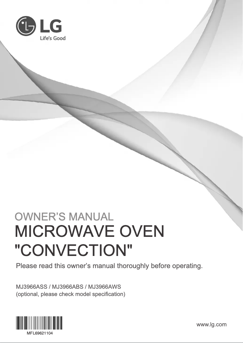 Image de la première page du manuel de l'appareil NeoChef MJ3966ASS