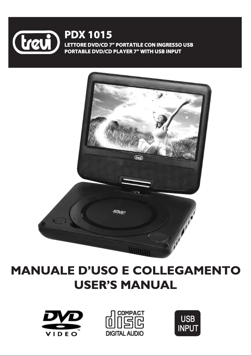 Page 1 de la notice Manuel utilisateur Trevi PDX 1015