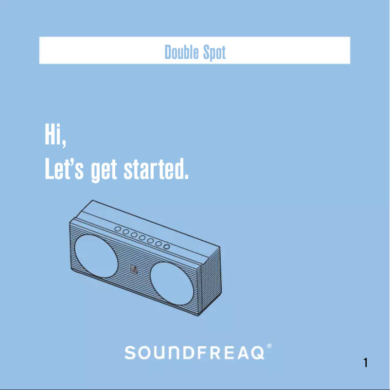 Image de la première page du manuel de l'appareil Double Sport