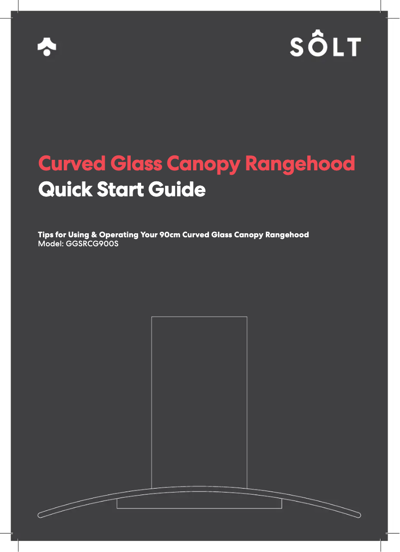 Page n°1 - Guide de démarrage rapide Sôlt GGSRCG900S