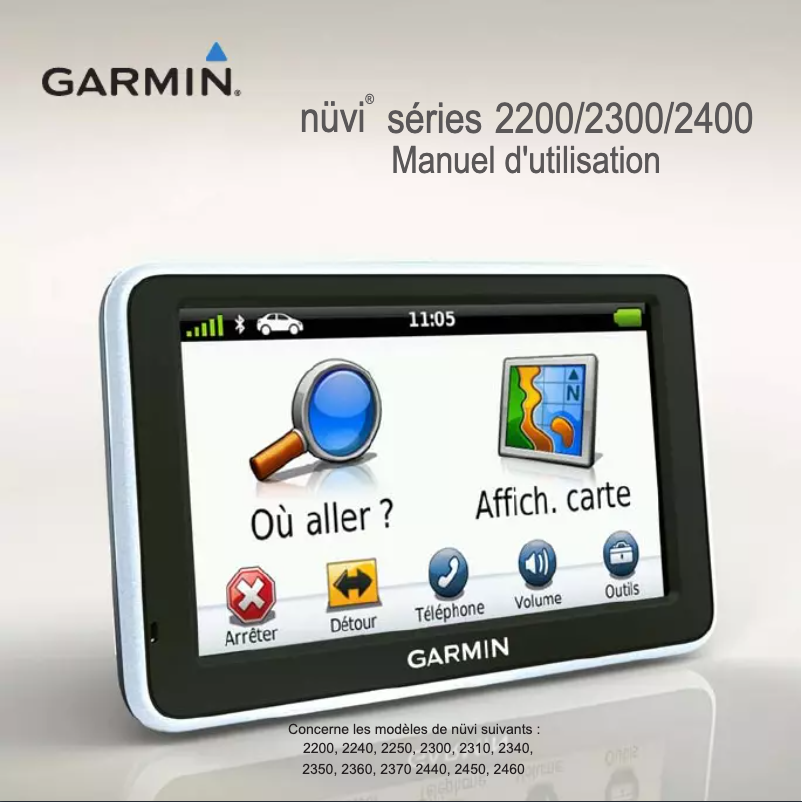 Page n°1 - Manuel utilisateur Garmin Nüvi 2340LMT