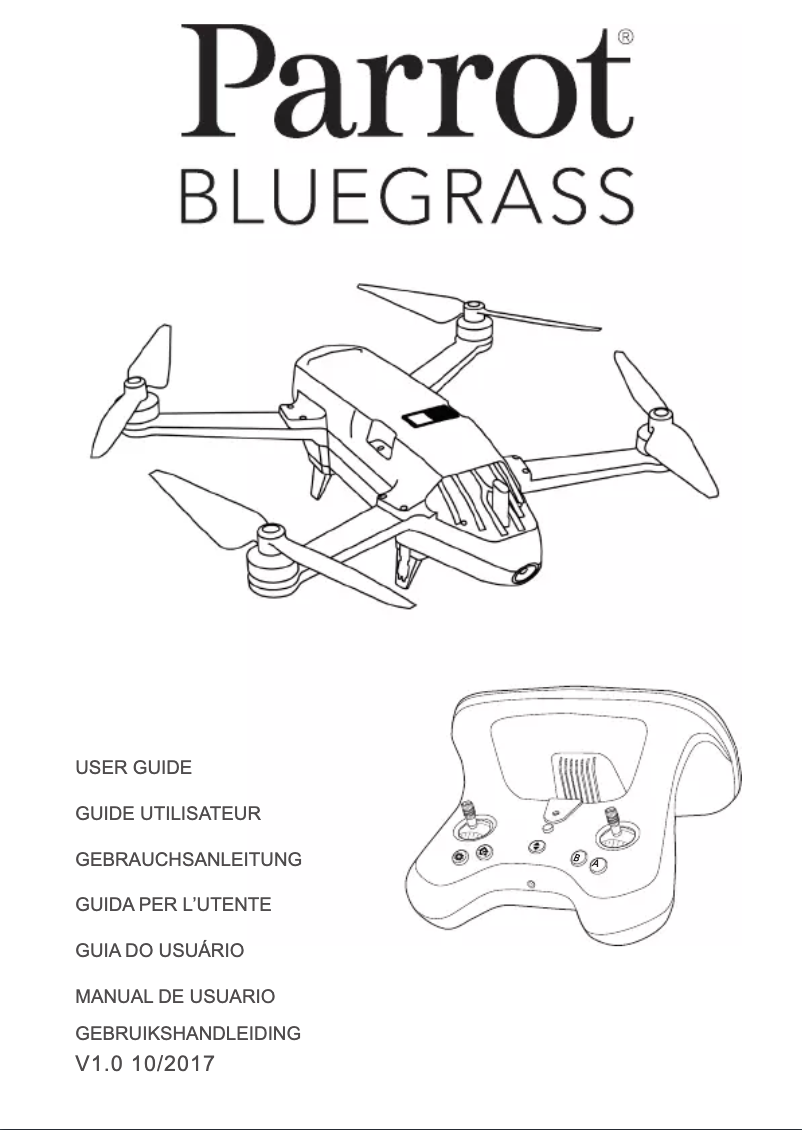 Página 1 del manual Manual de usuario Parrot Bluegrass