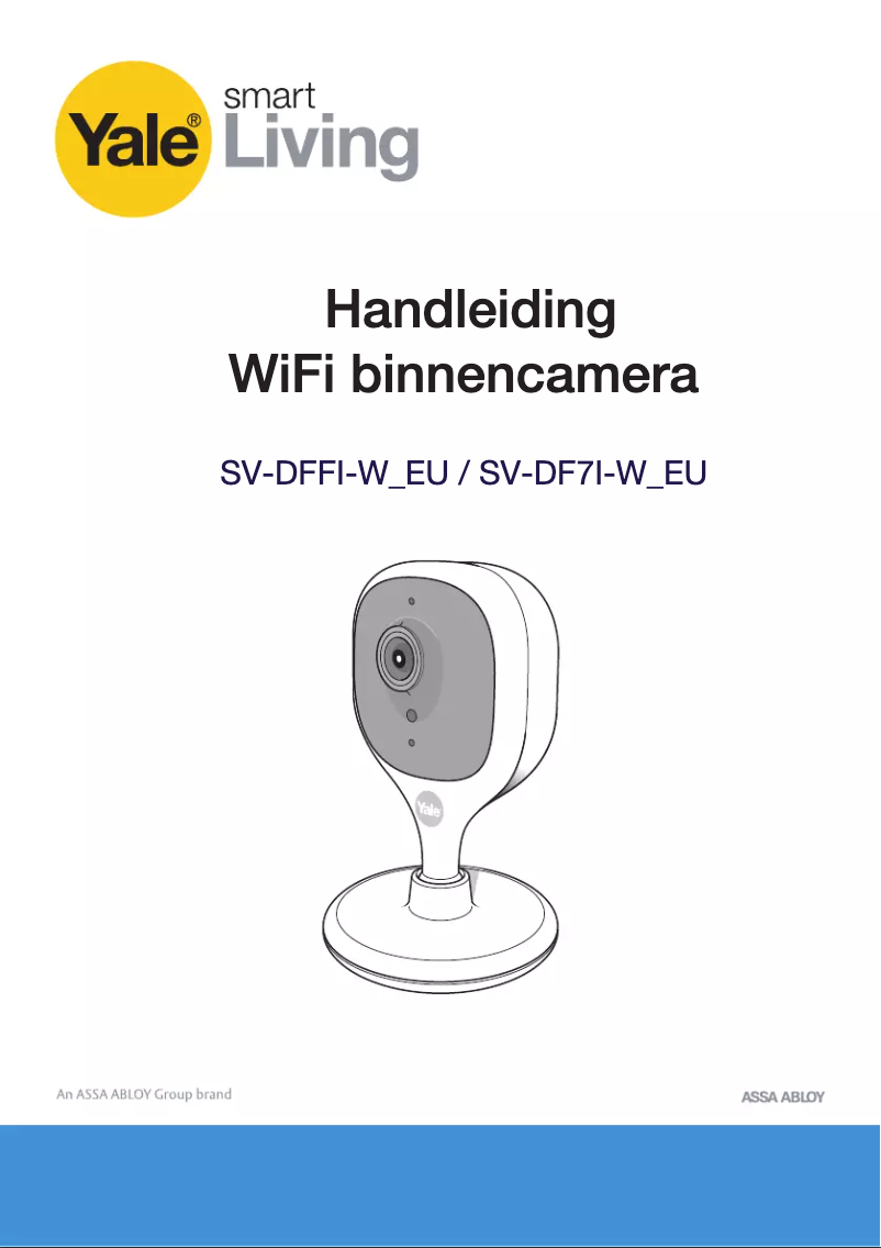 Image de la première page du manuel de l'appareil SV-DFFI-W