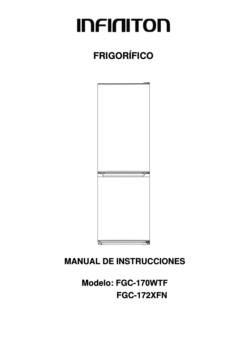 Image de la première page du manuel de l'appareil FGC-172XFN
