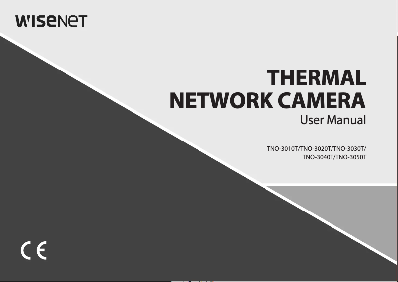 Page 1 de la notice Manuel utilisateur Hanwha TNO-3050T