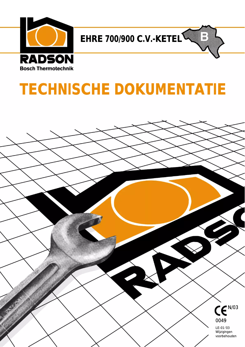 Page 1 de la notice Manuel utilisateur Junkers EHRE 700