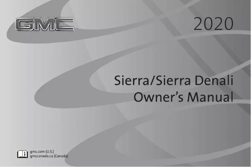 Page 1 de la notice Manuel utilisateur GMC Sierra 1500 (2020)