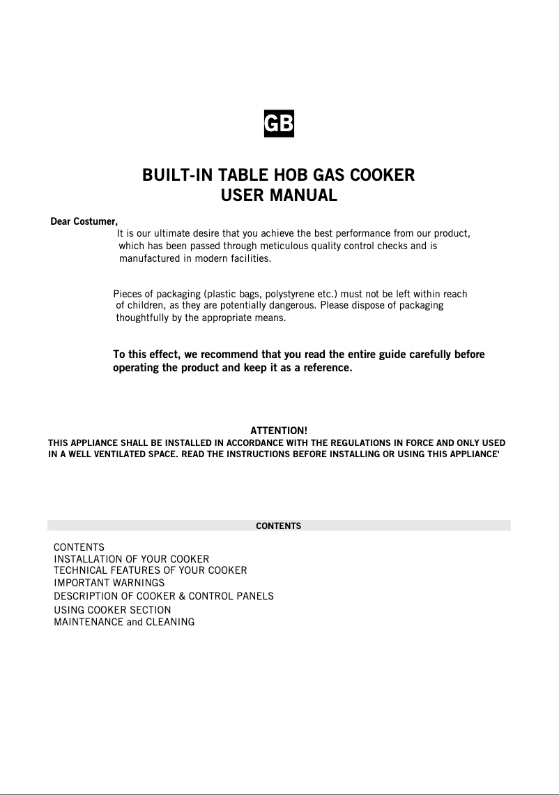 Page 1 de la notice Manuel utilisateur SVAN SVE5B