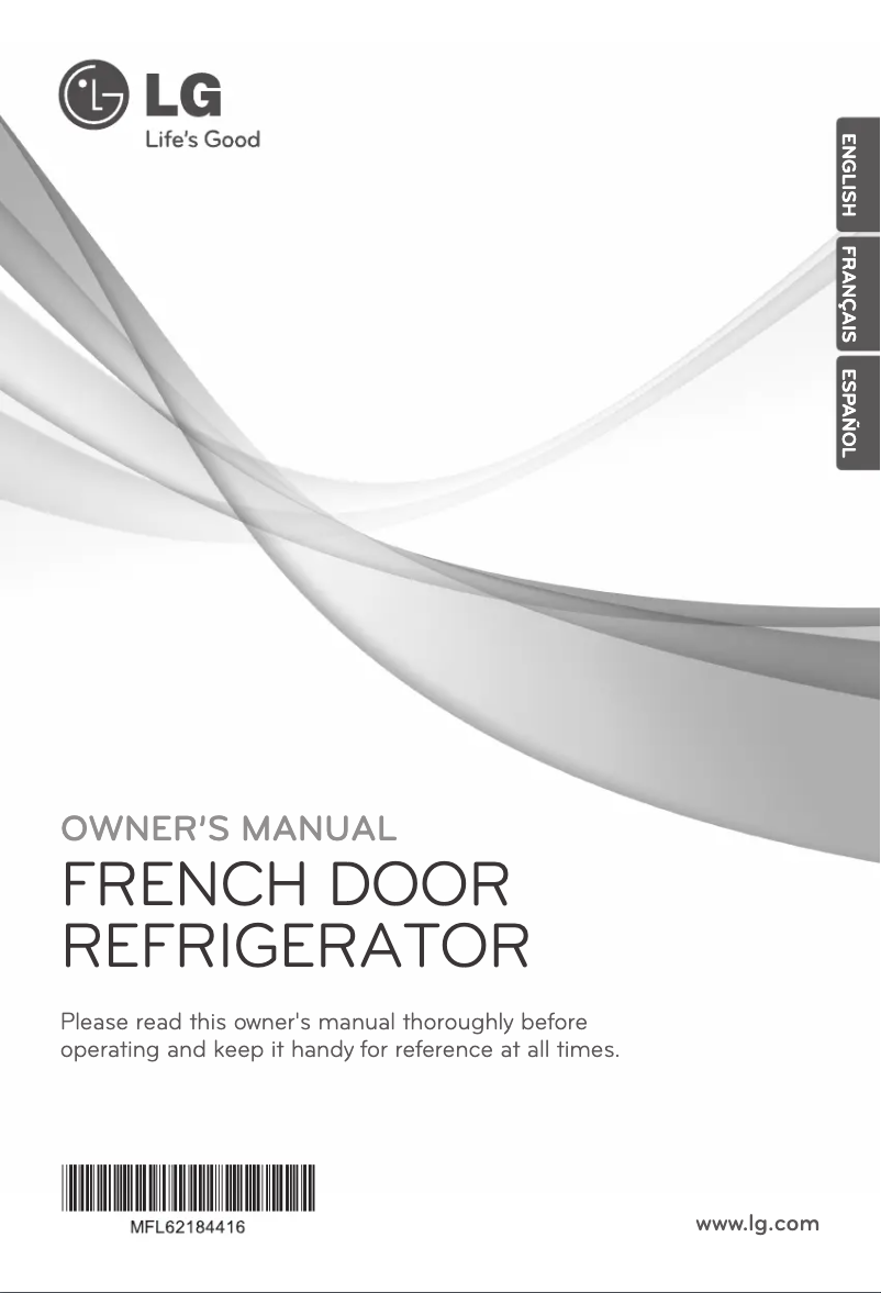 Página 1 del manual Manual de usuario LG LFX31925SB