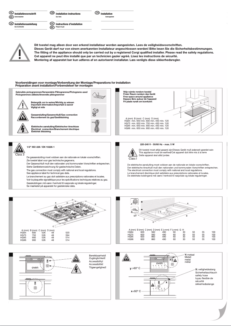 Image de la première page du manuel de l'appareil HG9511