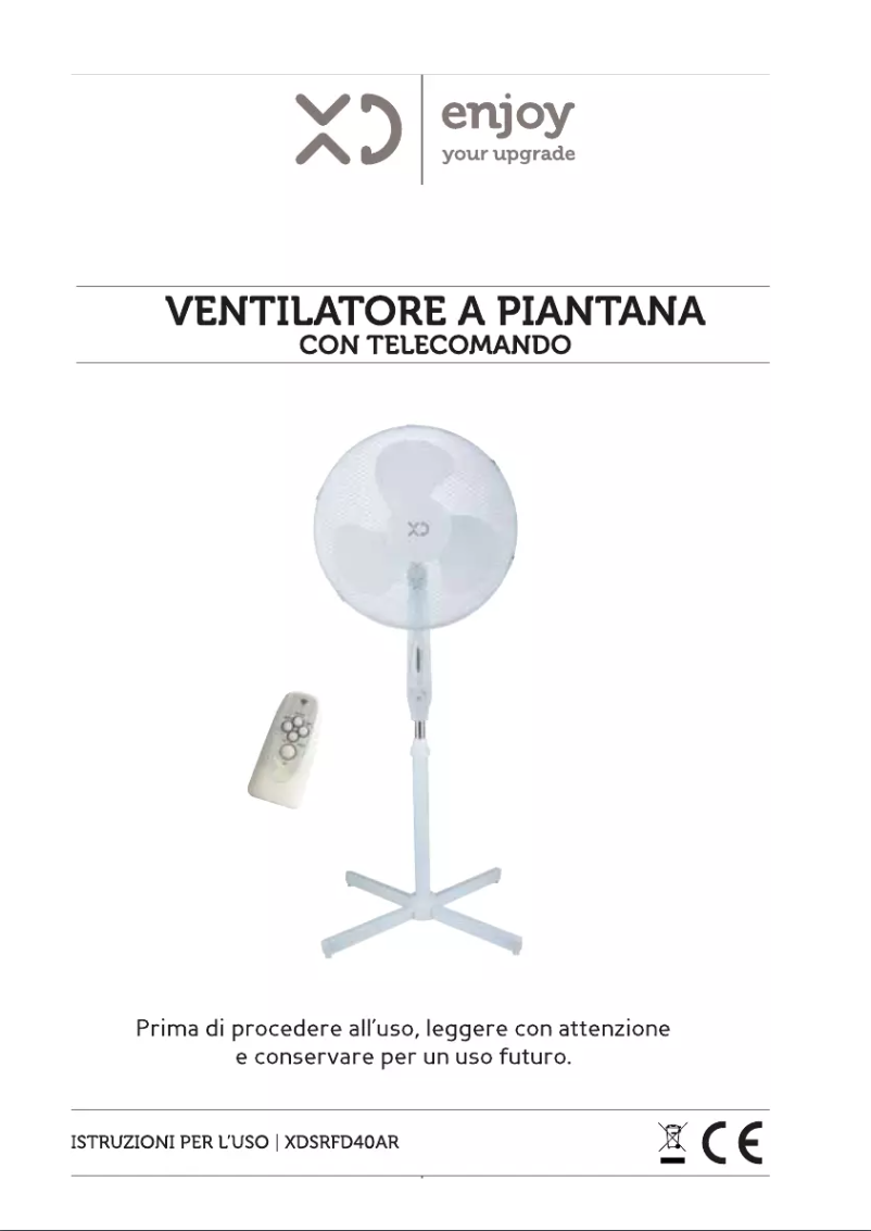 Page 1 de la notice Manuel utilisateur XD SRFD40AR