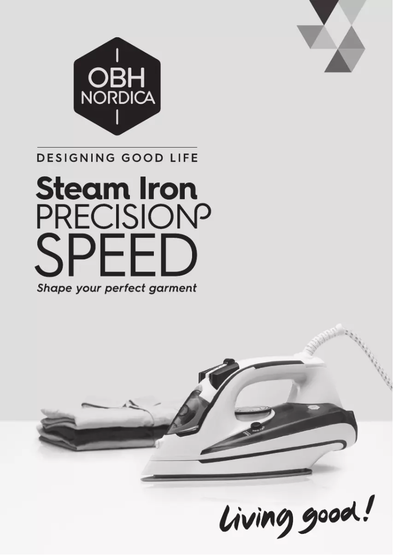 Page n°1 - Manuel utilisateur OBH Nordica Precision Speed 2041
