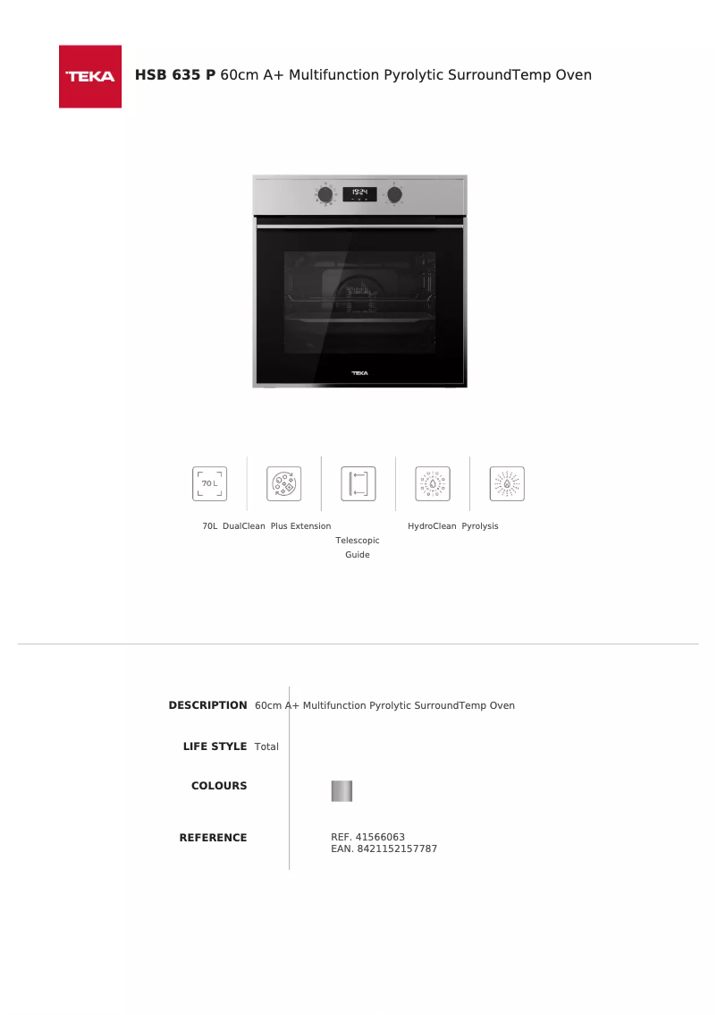 Image de la première page du manuel de l'appareil HSB 635 P