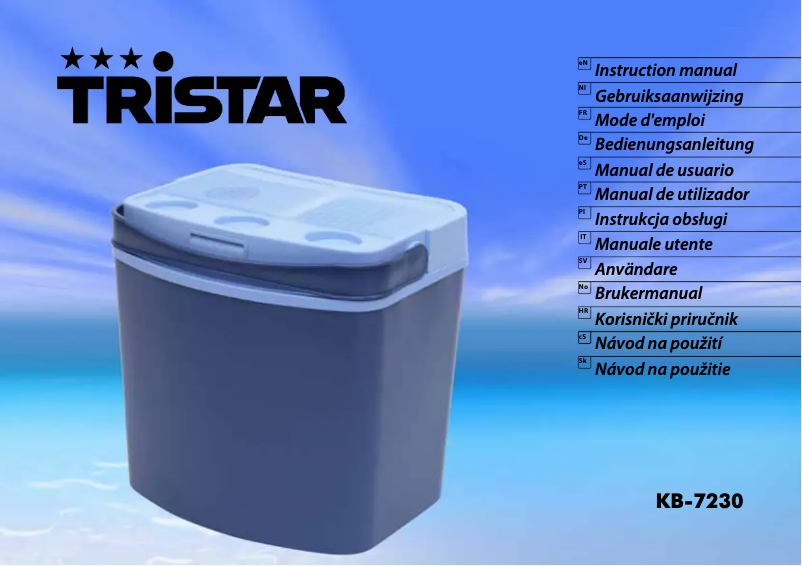 Page 1 de la notice Manuel utilisateur TriStar KB-7230