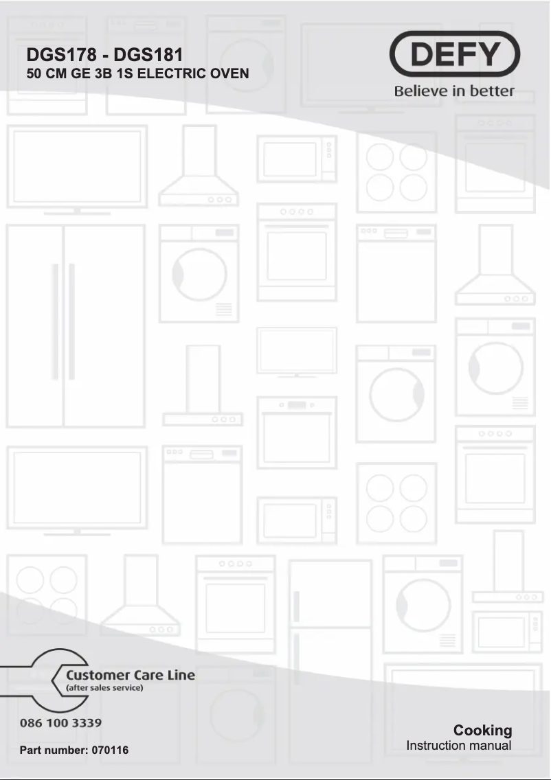 Image de la première page du manuel de l'appareil DGS178