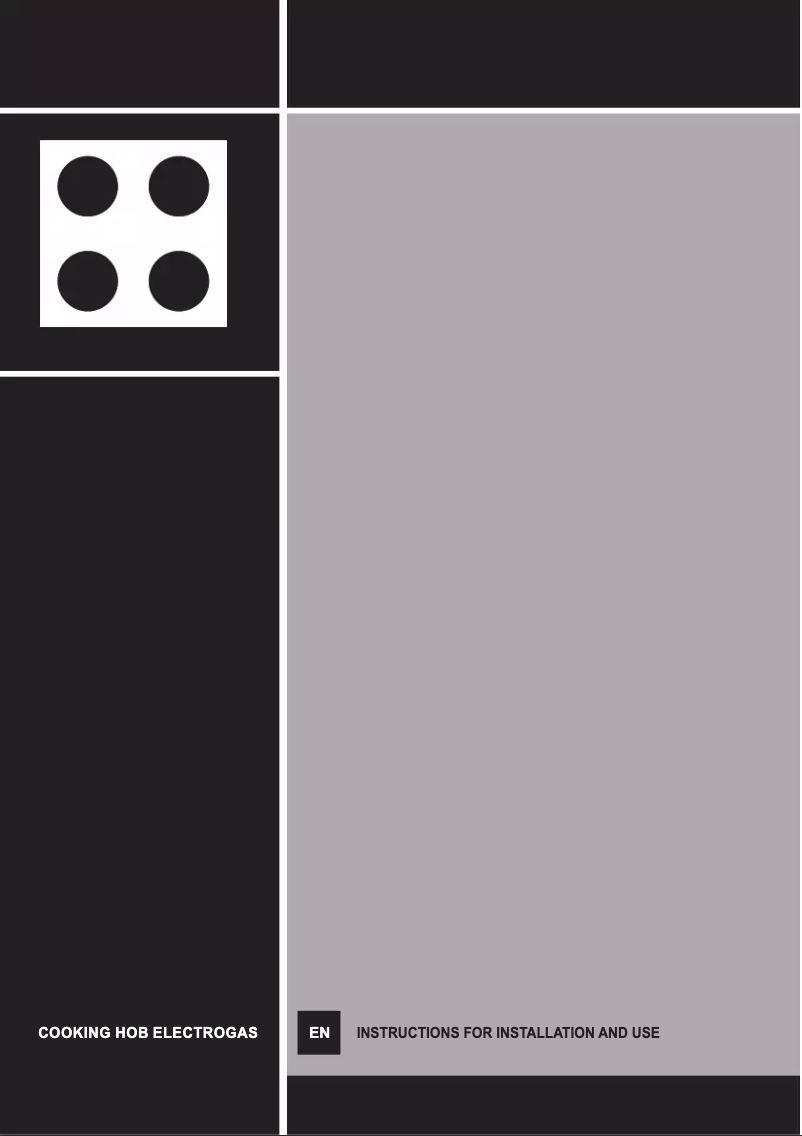 Page 1 de la notice Manuel utilisateur Candy CVG6BFBB SASO