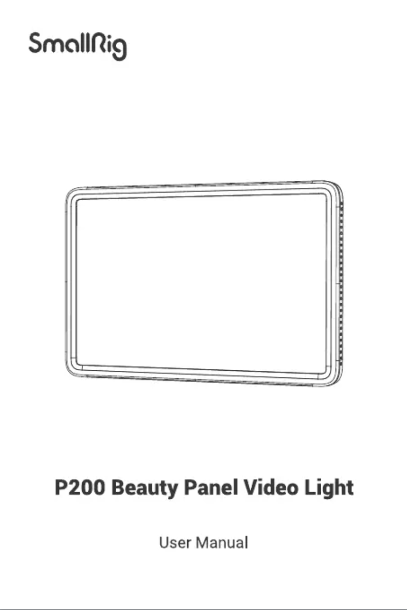 Image de la première page du manuel de l'appareil P200