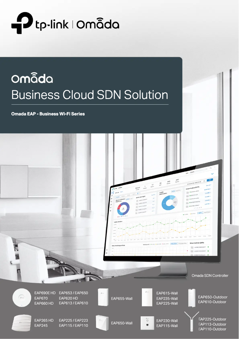Page 1 de la notice Fiche technique TP-Link Omada EAP670