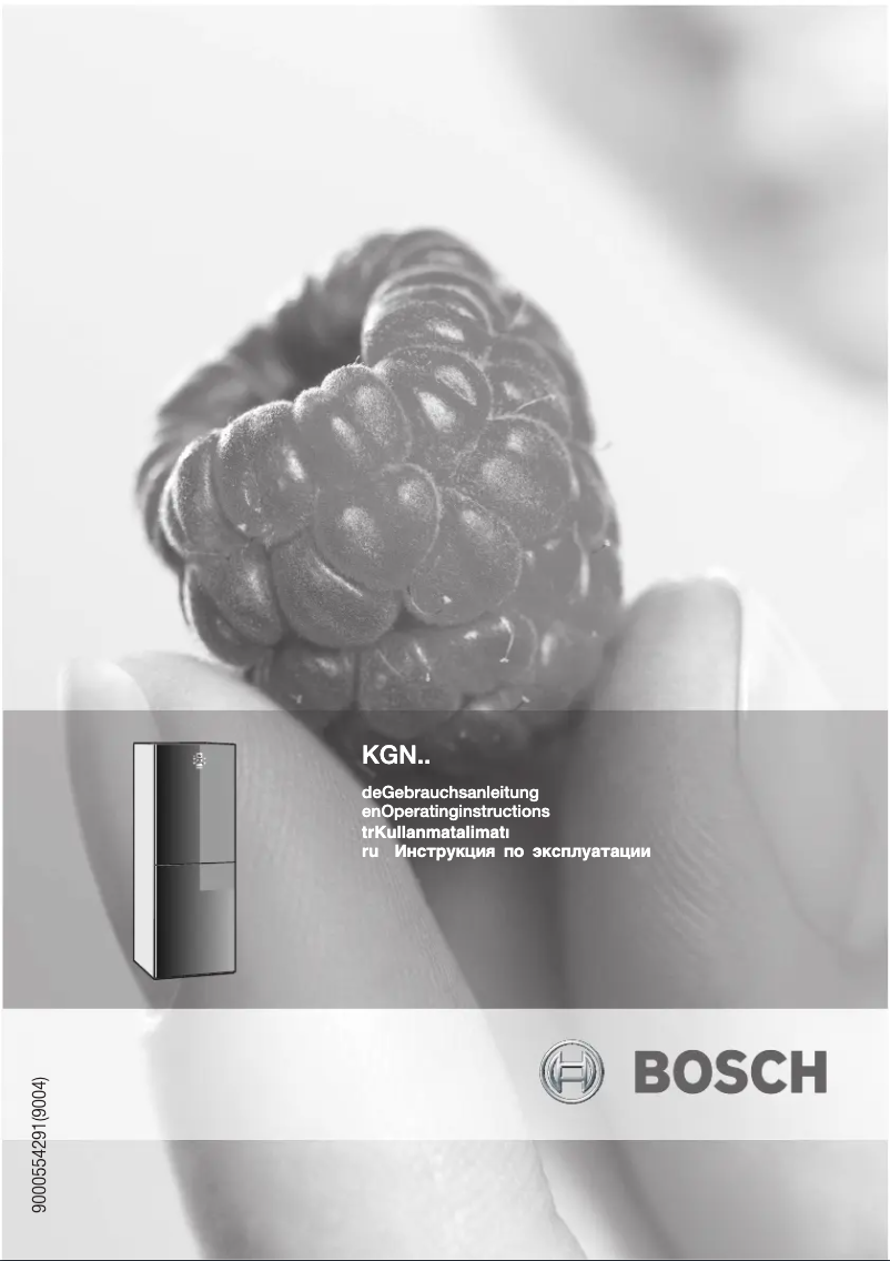 Page n°1 - Manuel utilisateur Bosch KGN57S50NE