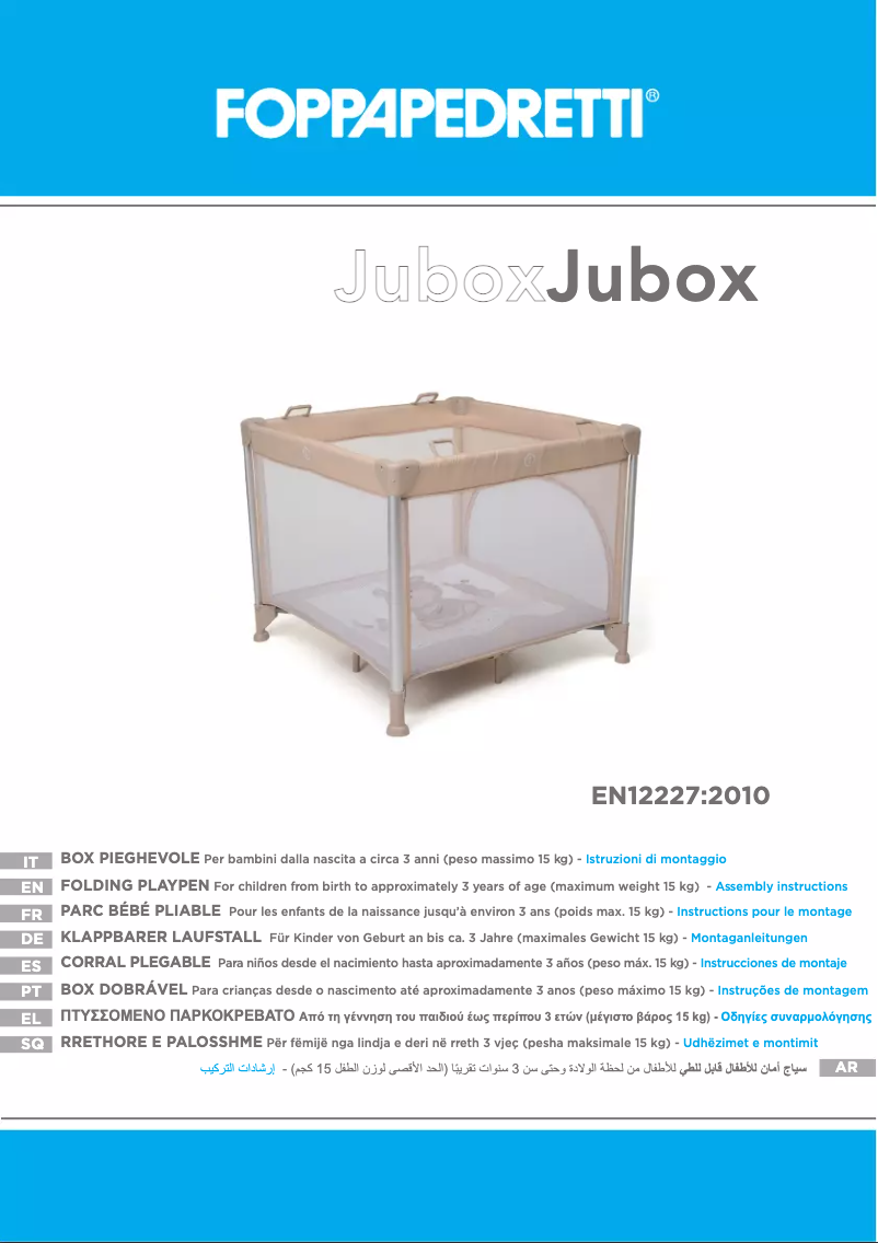 Page n°1 - Manuel utilisateur Foppapedretti Jubox