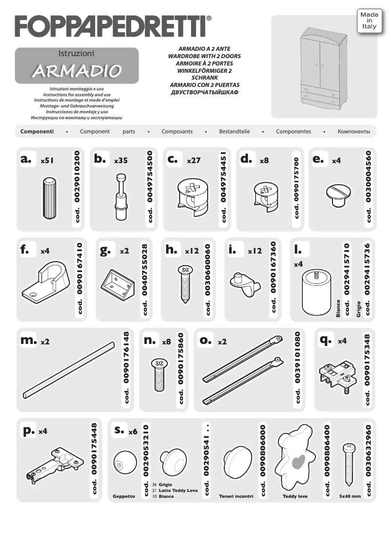 Page n°1 - Manuel utilisateur Foppapedretti MyDog