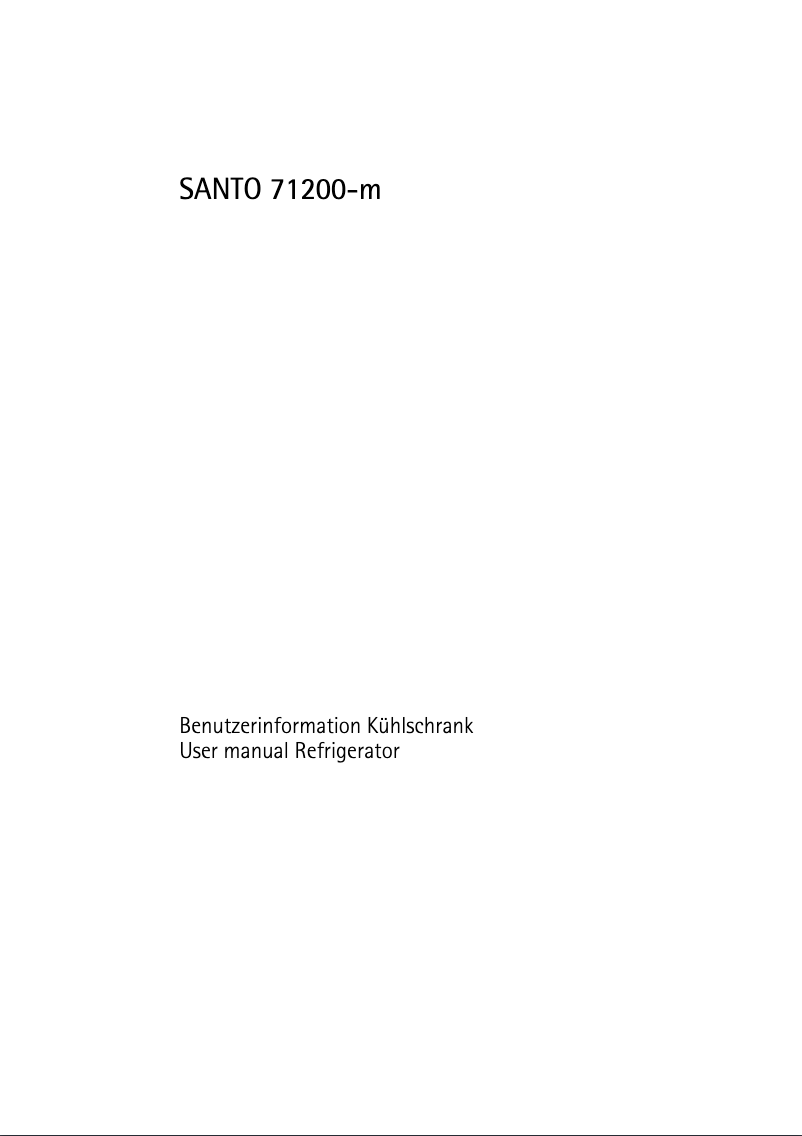 Page 1 de la notice Manuel utilisateur AEG SK71200-M