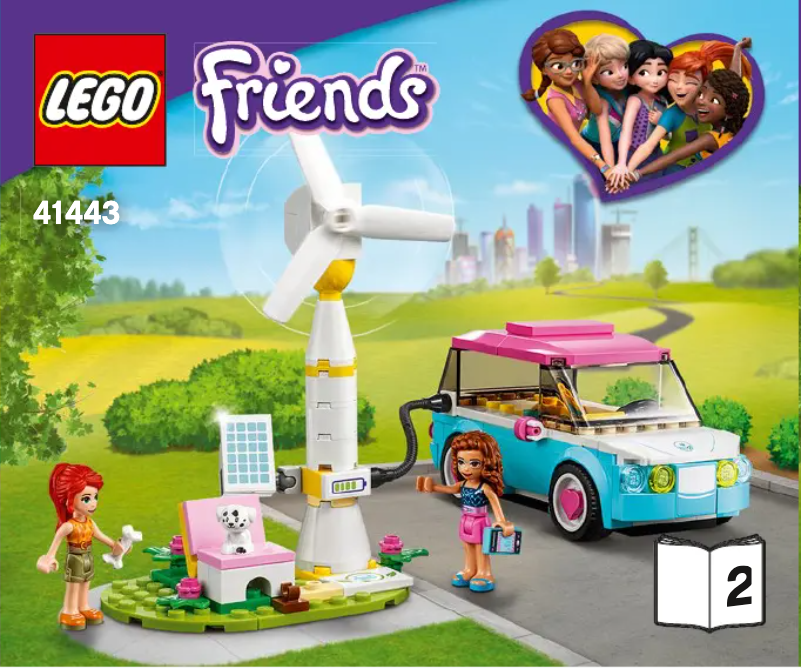 Page 1 de la notice Manuel utilisateur Lego Friends 41443