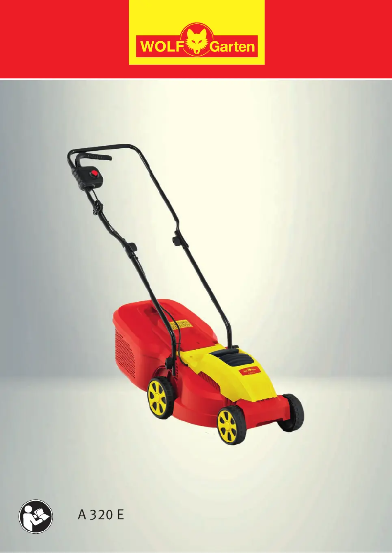 Page 1 de la notice Manuel utilisateur Wolf Garten A 320 E